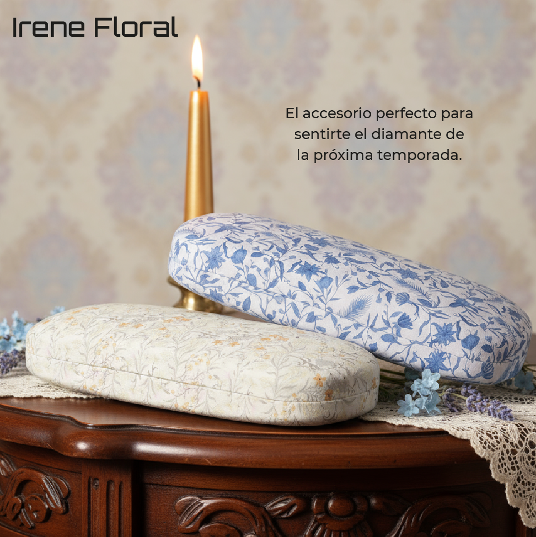 ESTUCHE IRENE  FLORAL 10uds