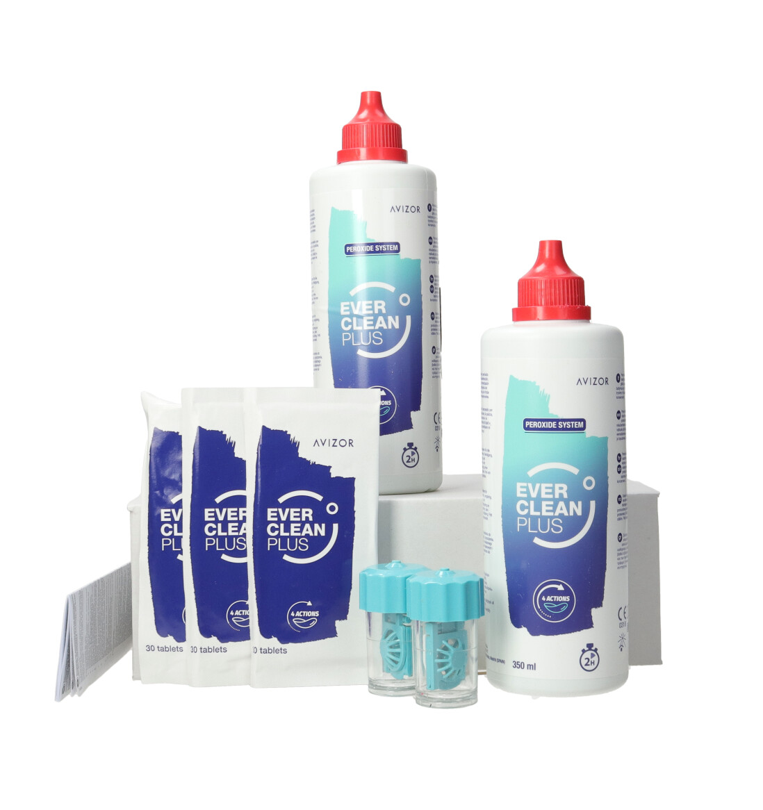 EVER CLEAN PLUS PACK (2x350 ml+90 CPS)-SIN CAJA ORIGIAL