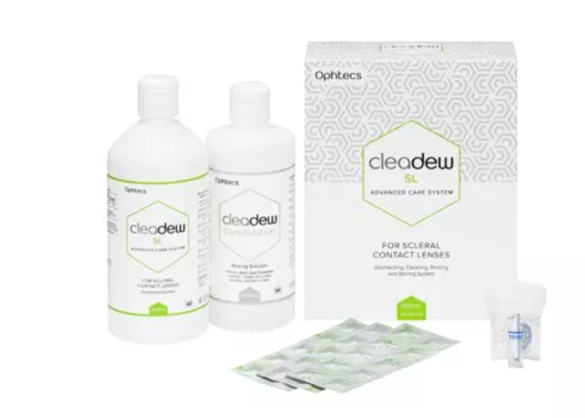 CLEADEW SL 100 ml + 10 tabletas SCLERAL + Cleadew Care solution 120ml